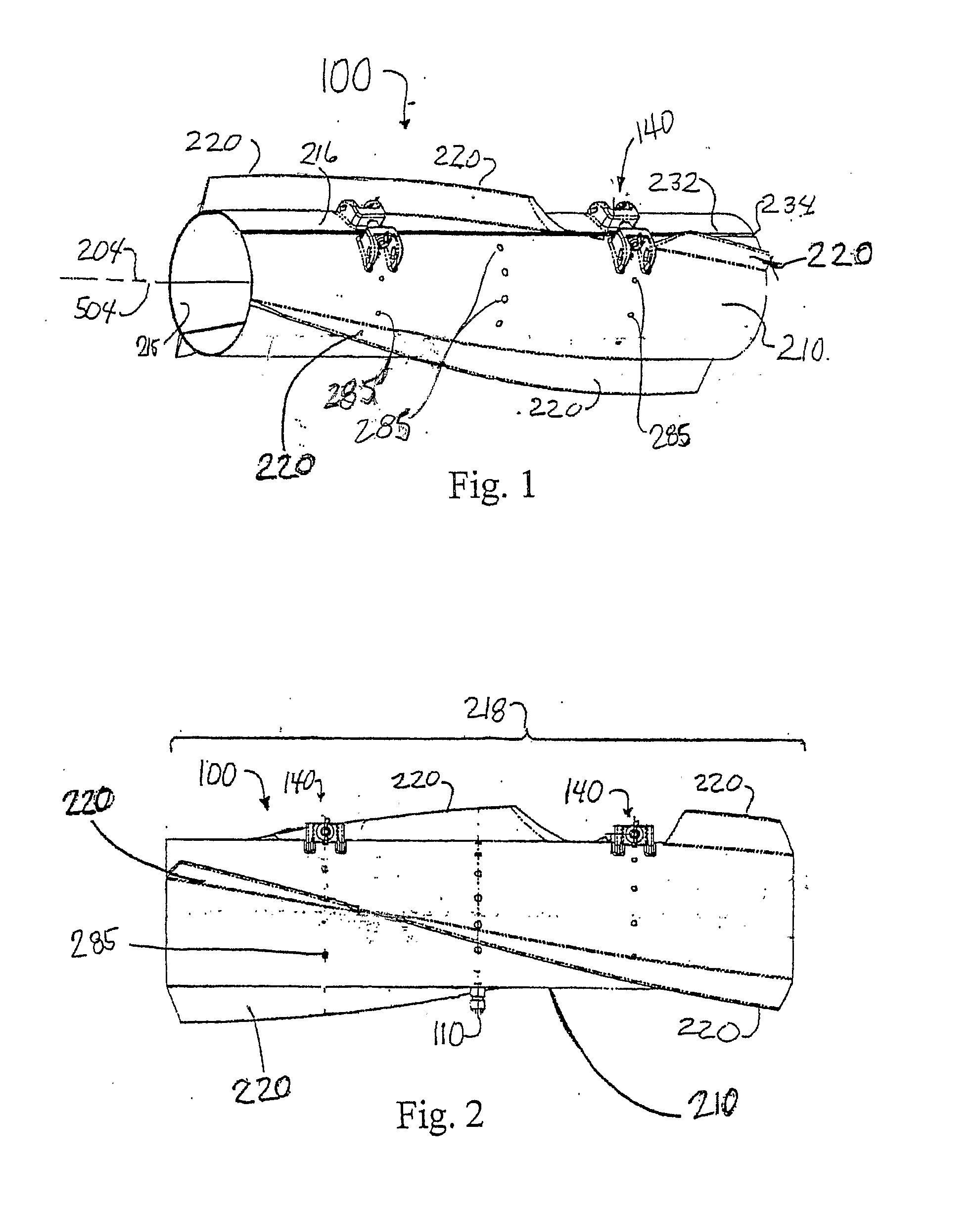 Rov Friendly Vortex Induced Vibration Inhibitor