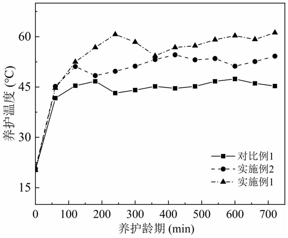 Preparation method of high-heating electric shock curing concrete structure