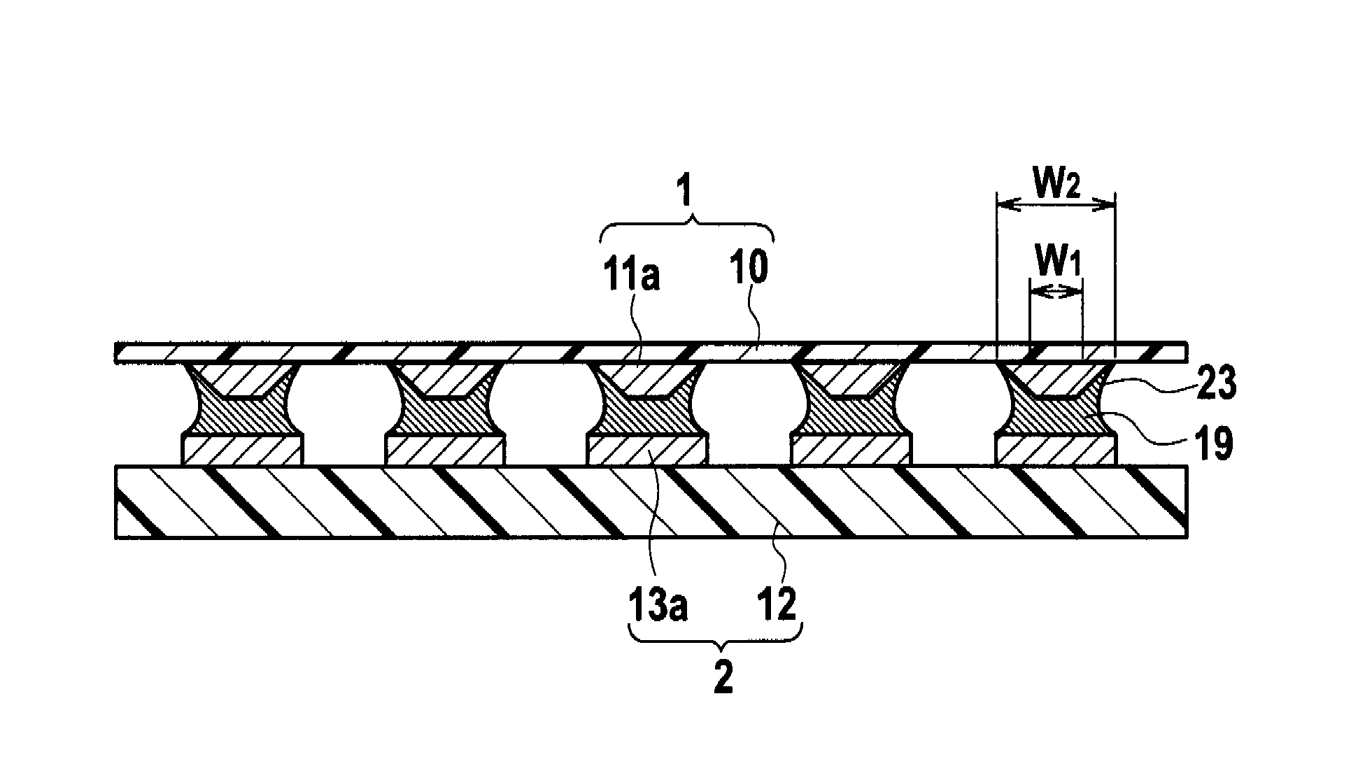 Printed wiring board, method for forming the printed wiring board, and board interconnection structure