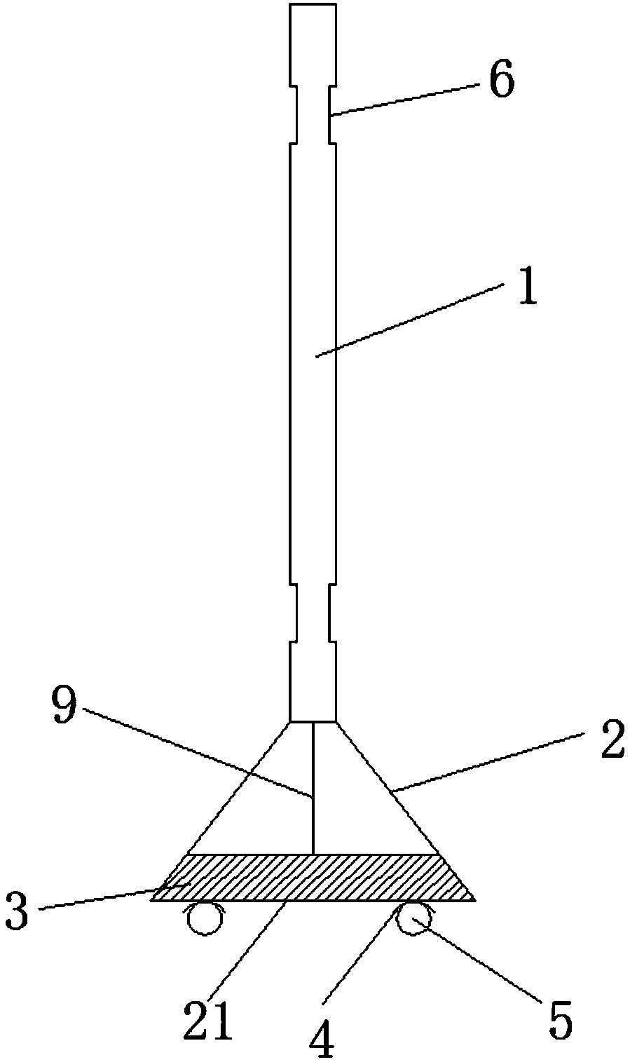 Fence device facilitating transportation for construction site