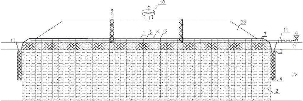 Deep soft foundation reinforcement treatment method