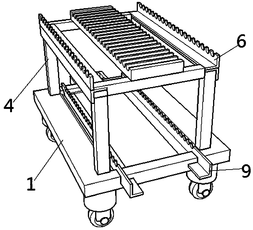 Precast box beam reinforcement binding mold and installation method thereof