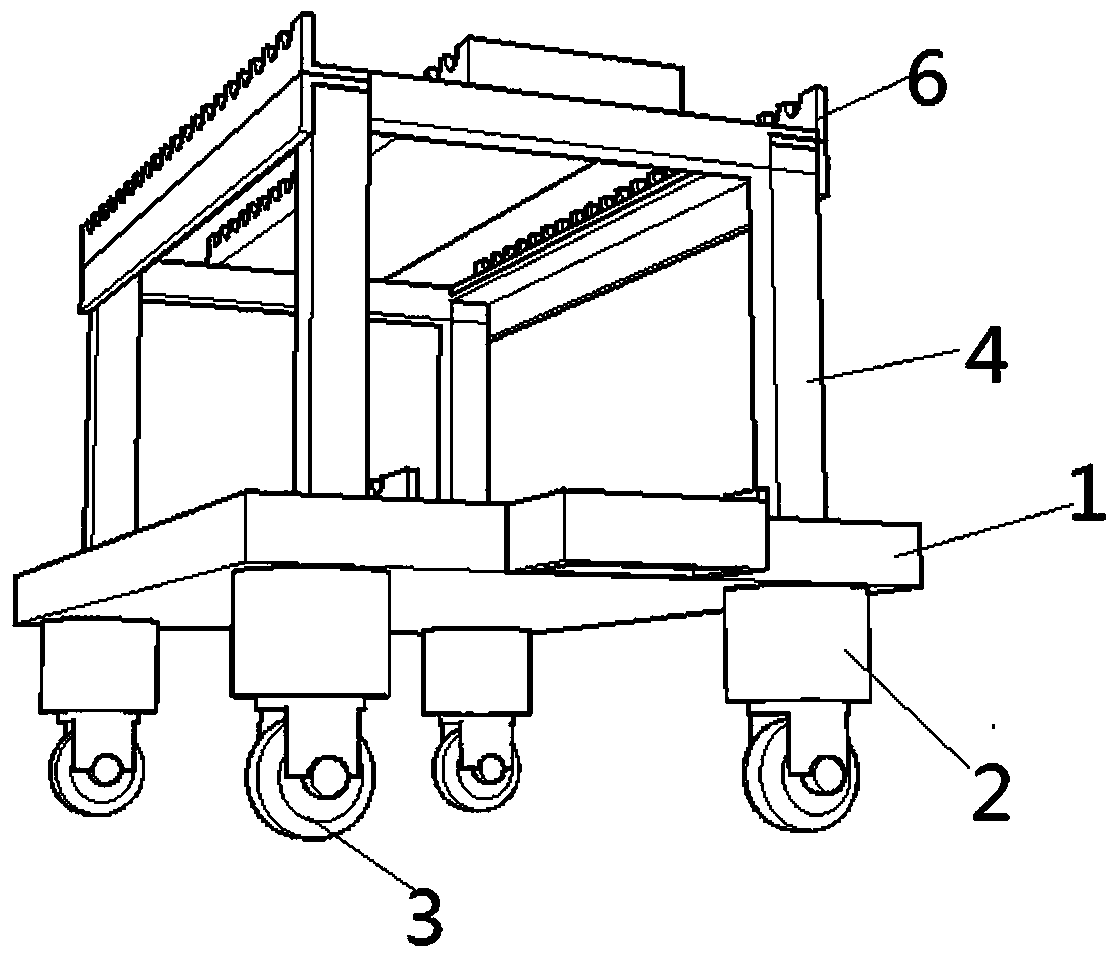 Precast box beam reinforcement binding mold and installation method thereof