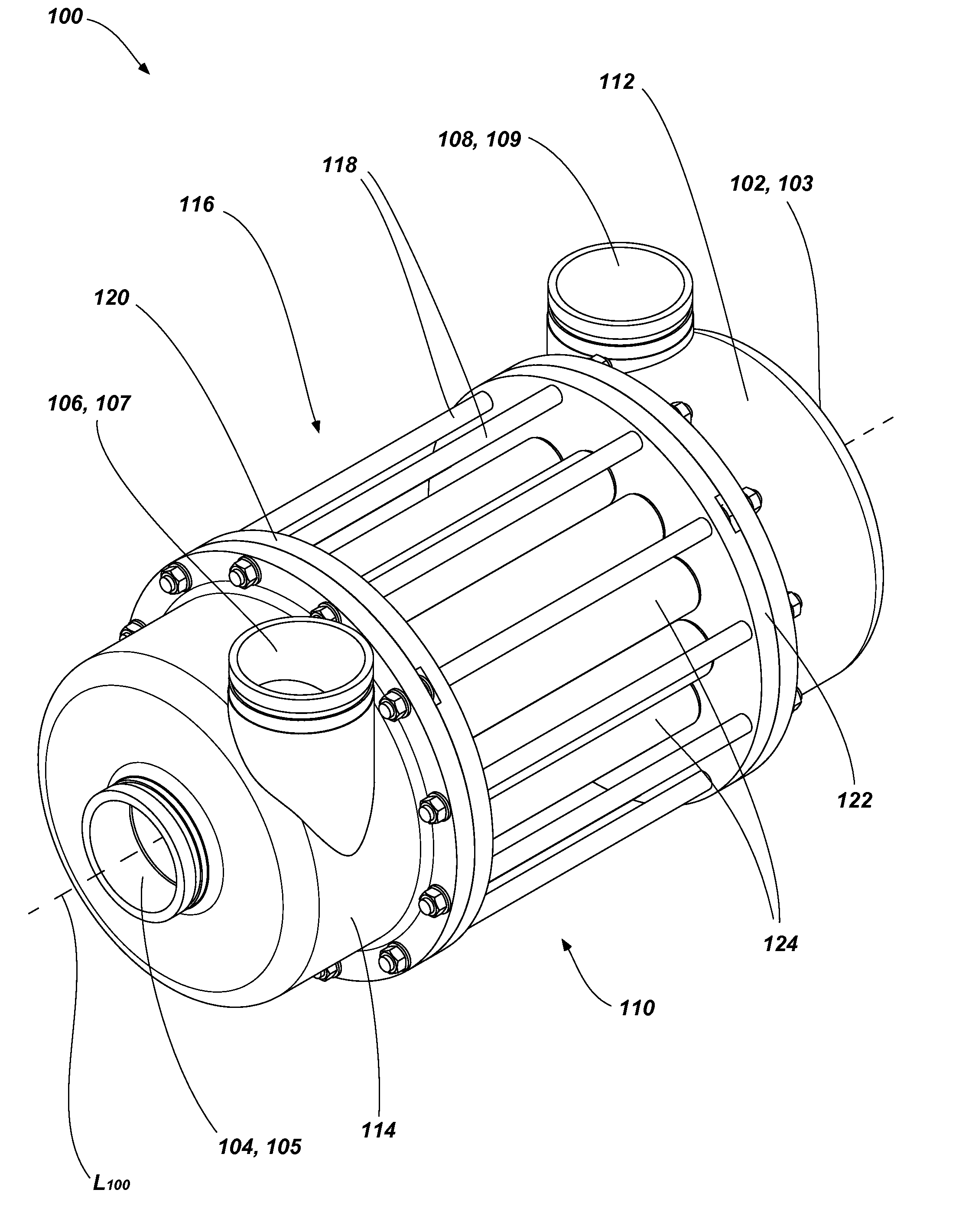 Fluid exchanger devices, pressure exchangers, and related methods