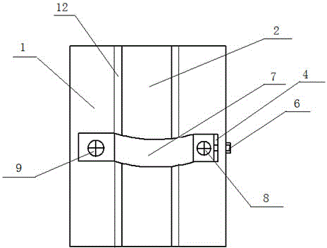 Automotive natural gas tank fixing support