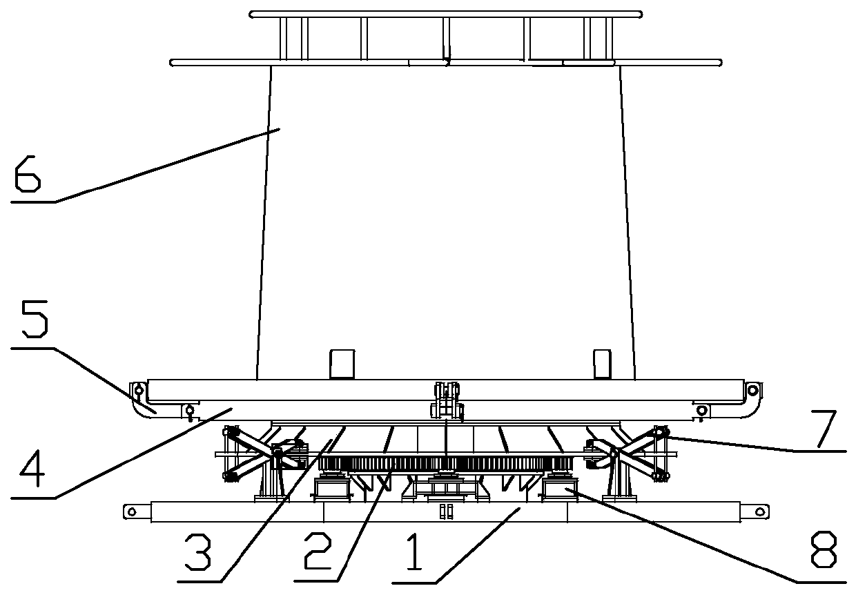 Suspension bridge ultra-long main cable strand cable relaxing machine