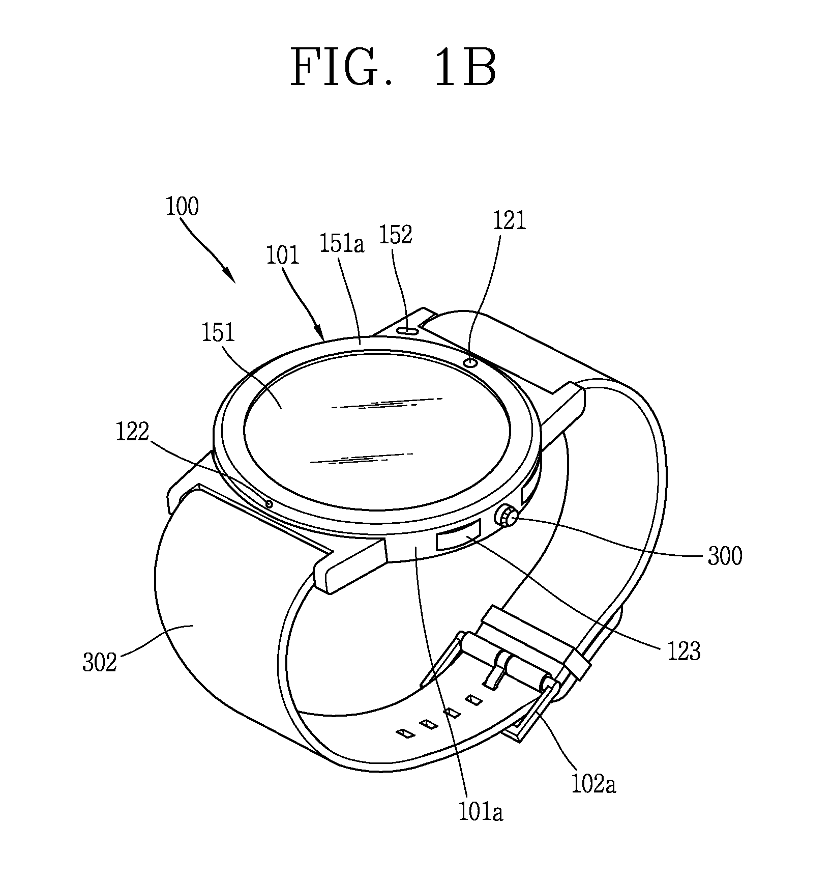 Watch type terminal