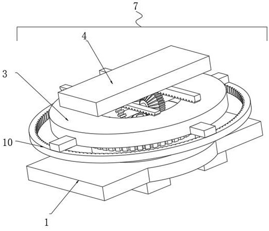 Operation positioning device with high precision and positioning method thereof