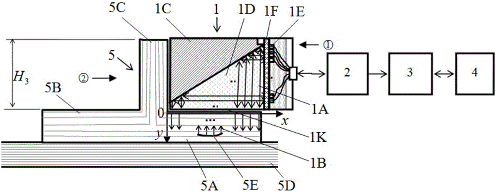 Ultrasonic visual imaging method for detecting composite structure stiffener zones