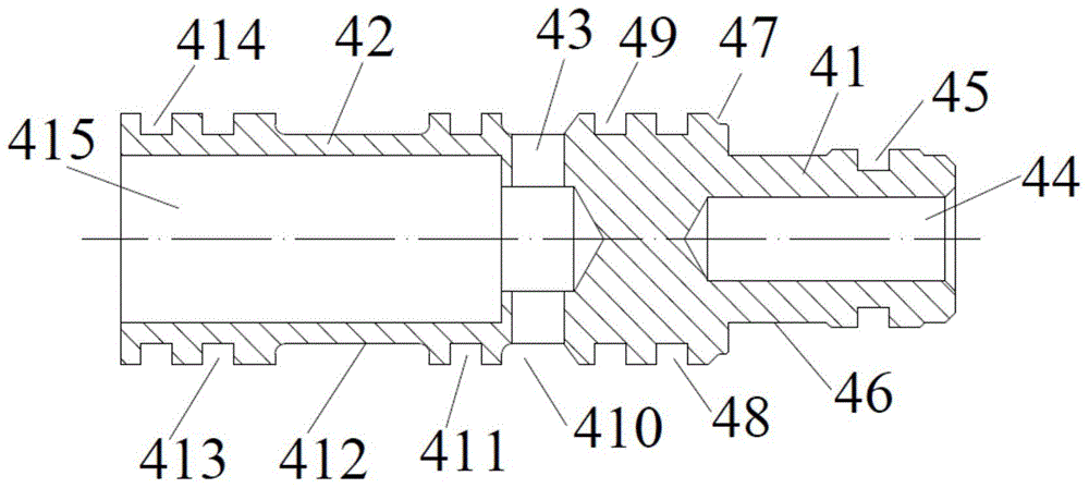 A valve core assembly for operating a valve group