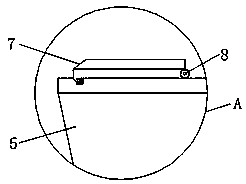 Cutting device for bottom of glass