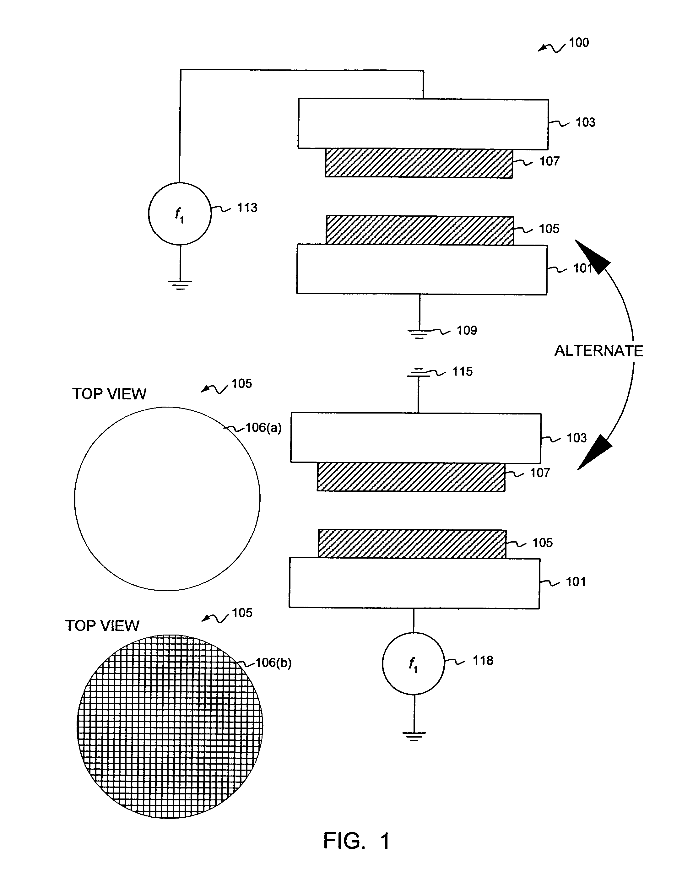 Method and system for source switching and in-situ plasma bonding