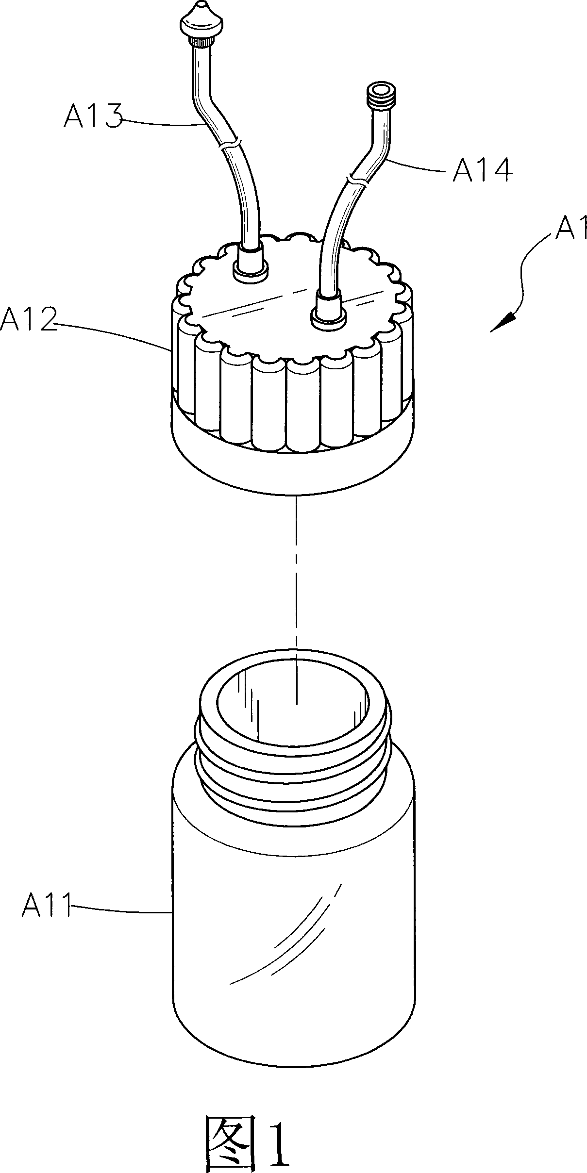 Machine for sucking snort