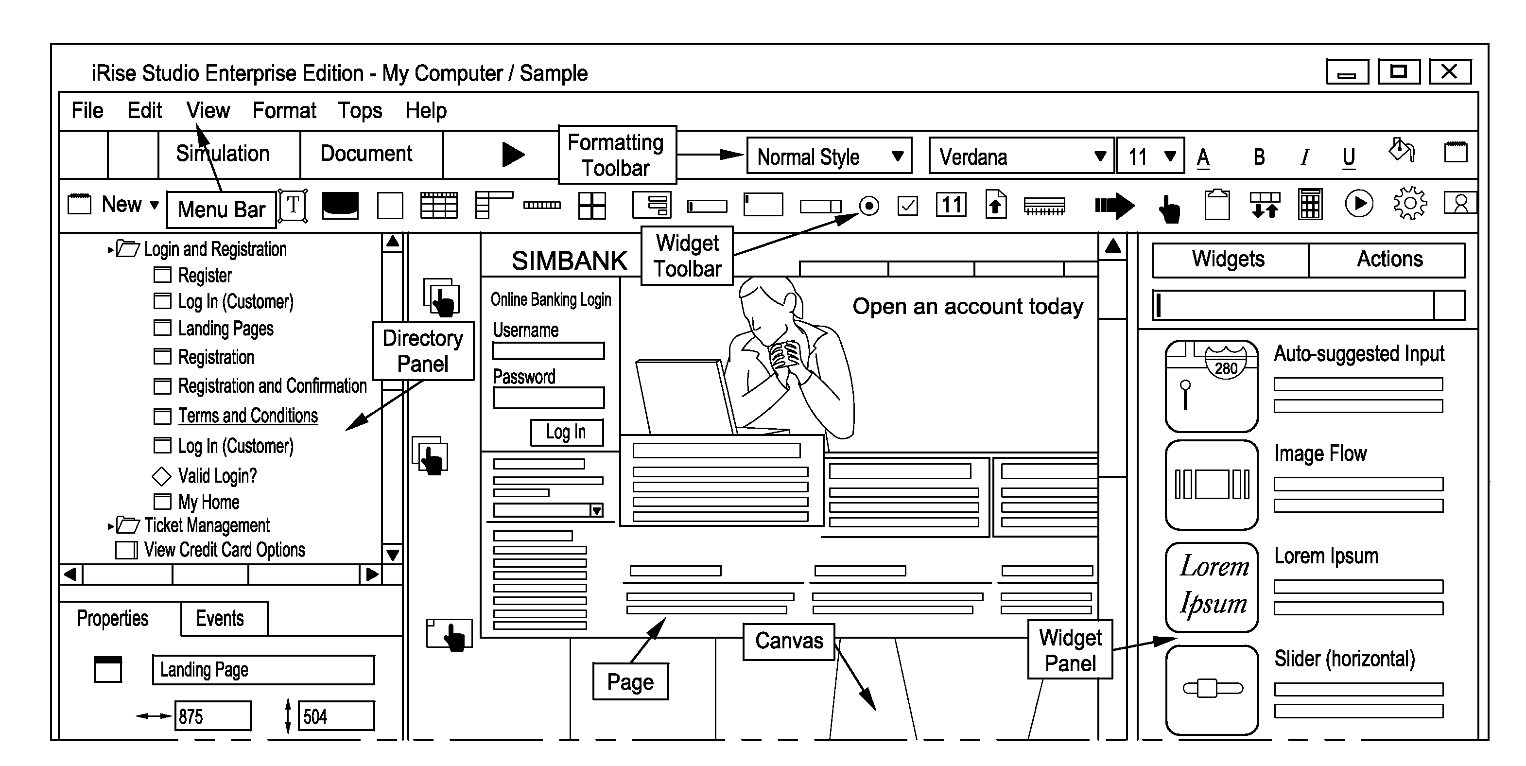 System and method for extending a visualization platform