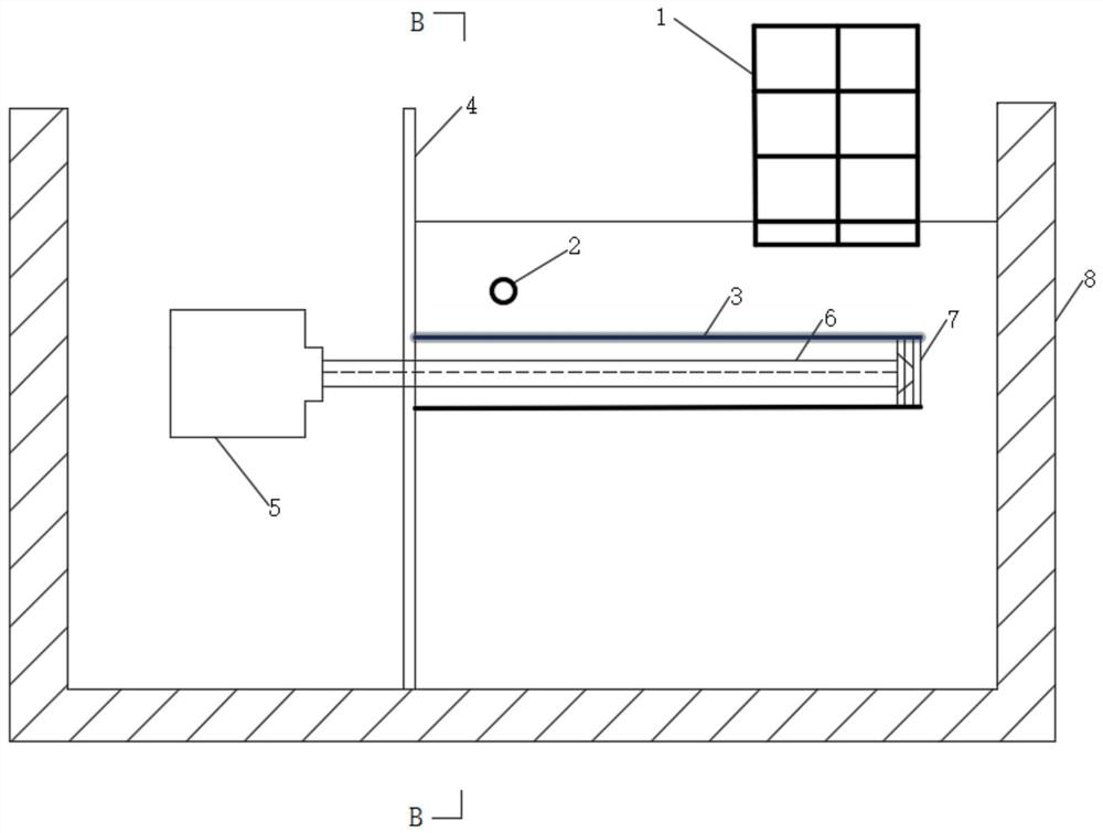 Simulation measurement system and method for influence of tunnel excavation on adjacent structure