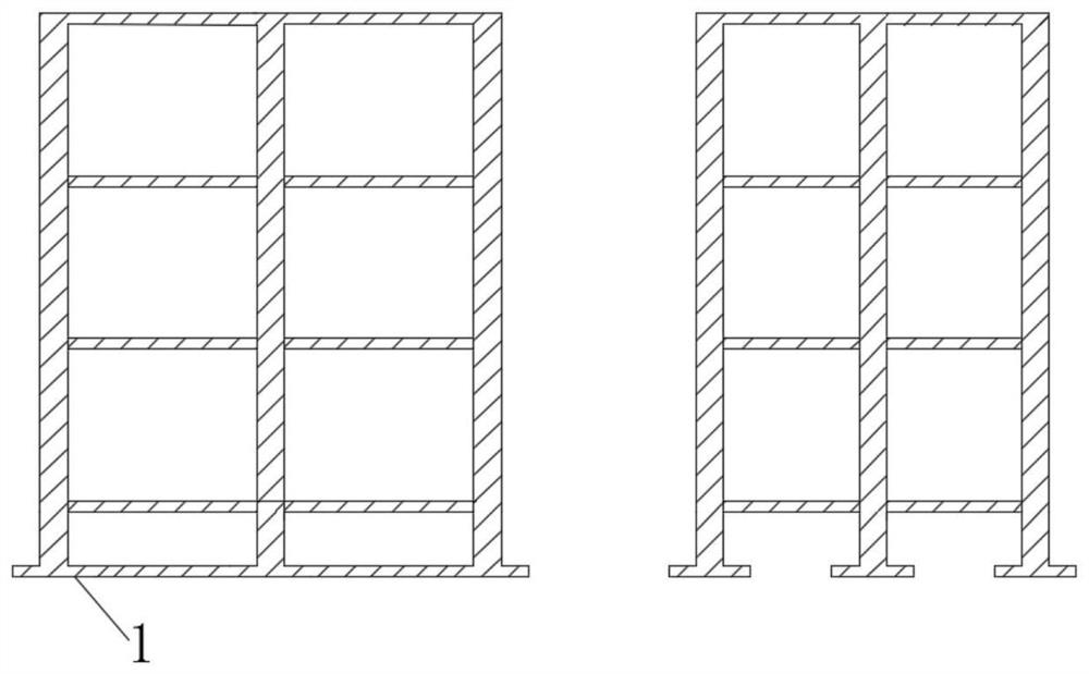 Simulation measurement system and method for influence of tunnel excavation on adjacent structure