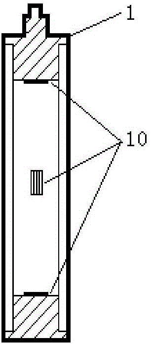 Device and method for testing axial dynamic rigidity of built-in machine tool spindles