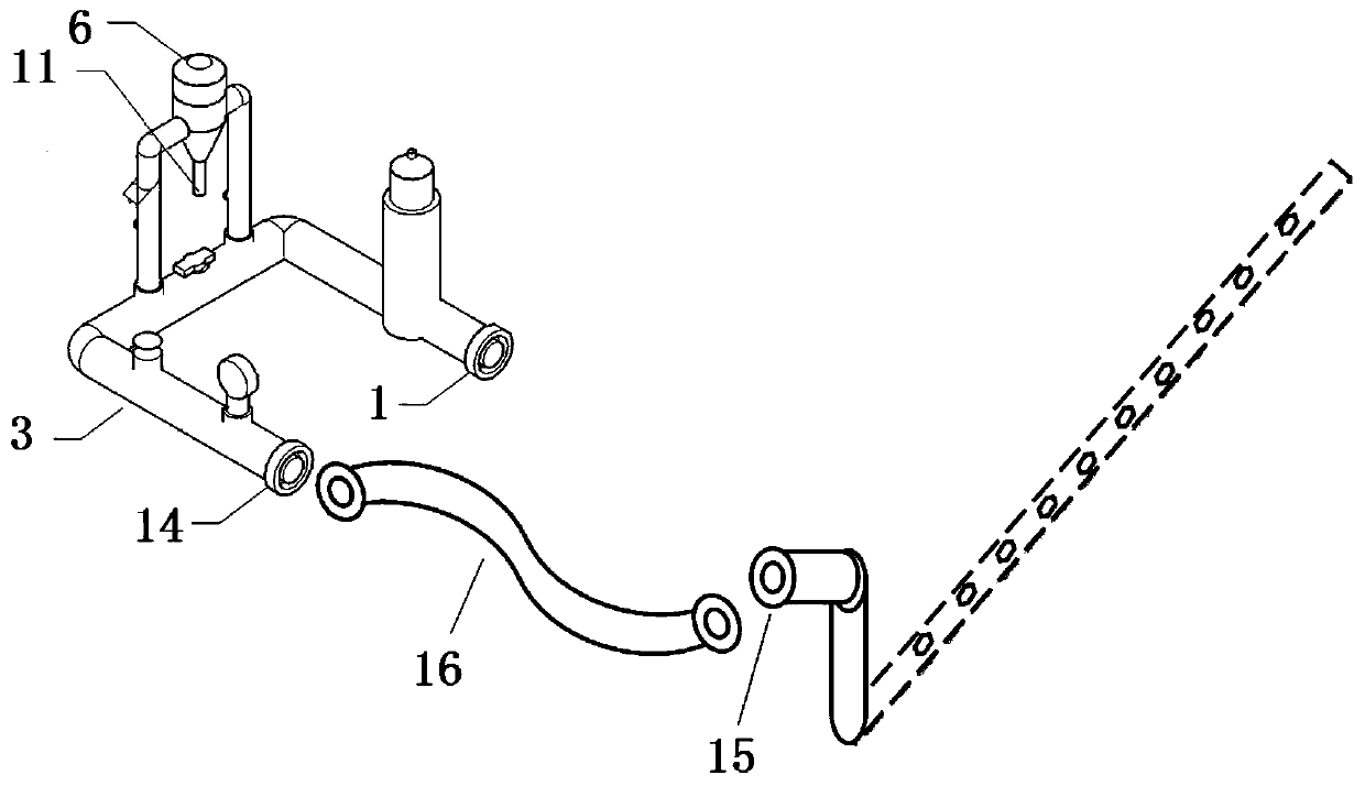 Water and fertilizer integrated drip irrigation method suitable for mountain orchards