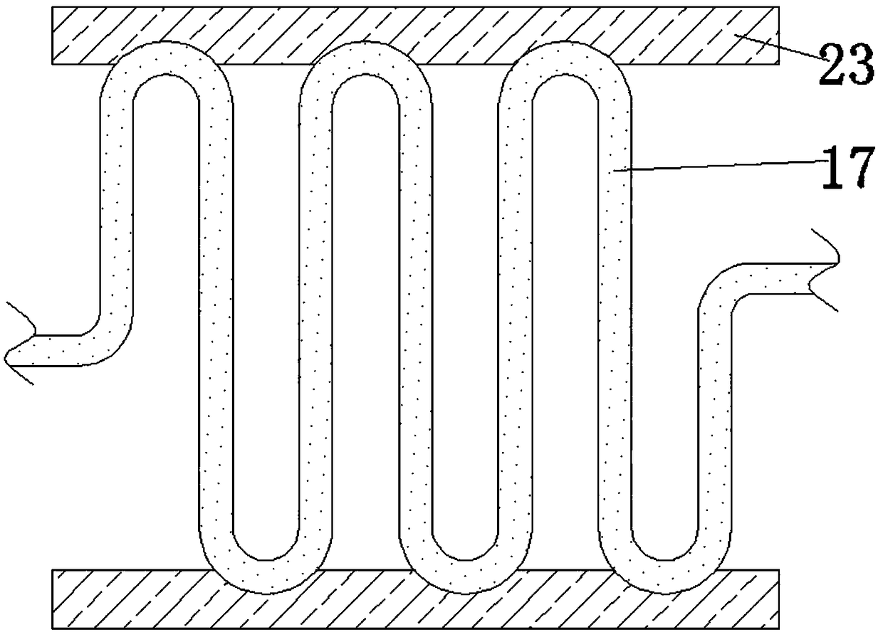 Battery pack with circular water cooling and radiating function