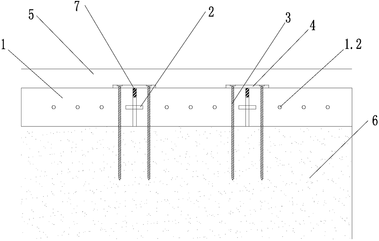 Assembled road structure and construction process thereof