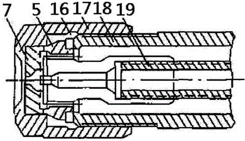 Multi-mechanism composite atomized fuel nozzle structure