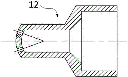 Multi-mechanism composite atomized fuel nozzle structure