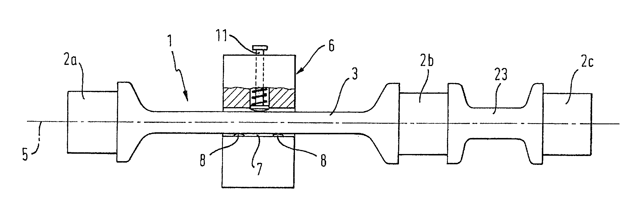 Method for the cylindrical grinding of a workpiece, system containing the workpiece and apparatus for the centreless grinding of the system