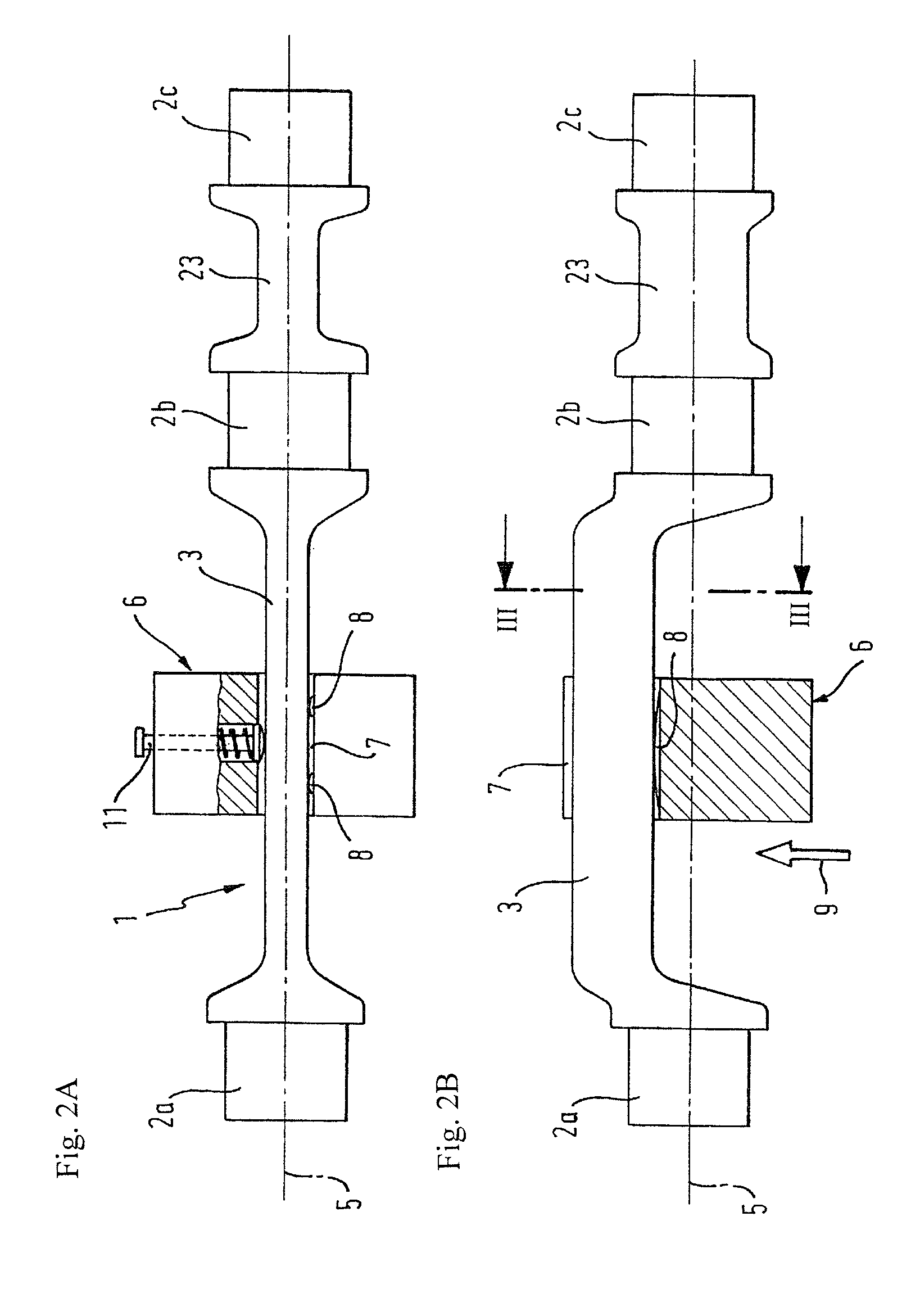 Method for the cylindrical grinding of a workpiece, system containing the workpiece and apparatus for the centreless grinding of the system