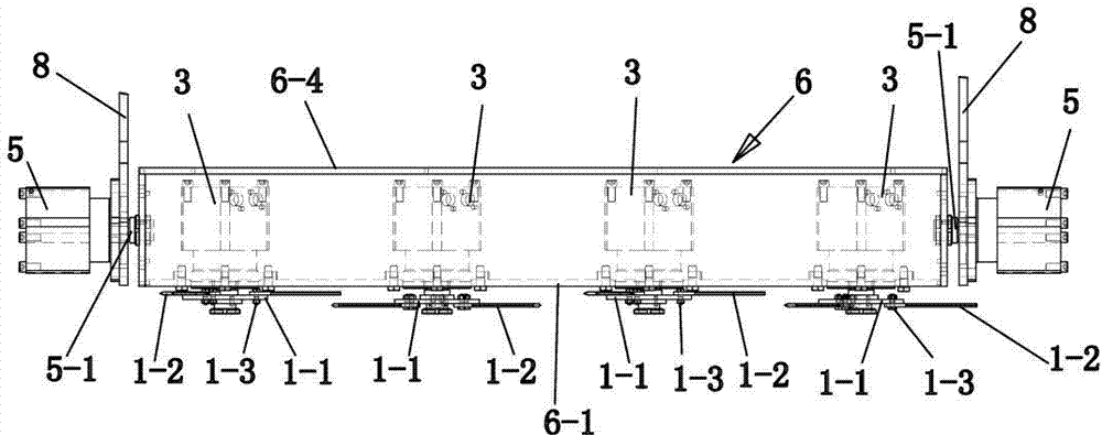 Cutting device of floating debris cleaning boat