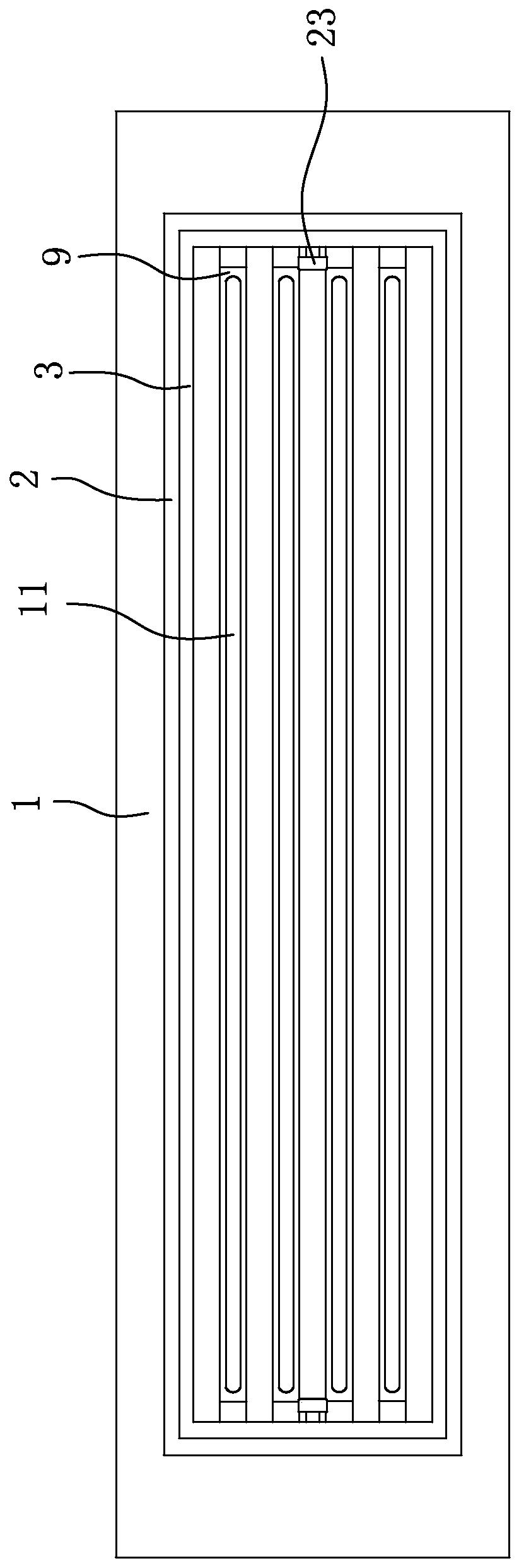 Draining device for processing of aquatic products