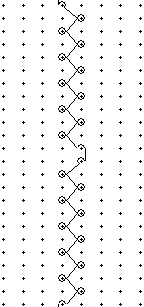 Warp-knitting elastic zigzag-design thermal fabric and production method thereof