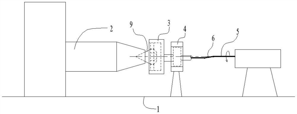 Diamond surface polygonal polishing device