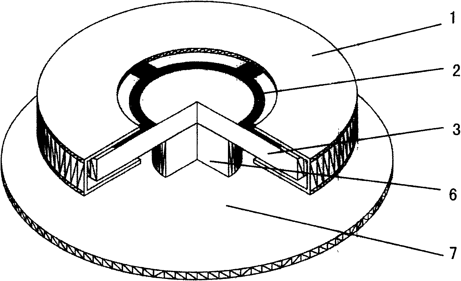 Stator embedded electromanetic suspension rotor micro motor