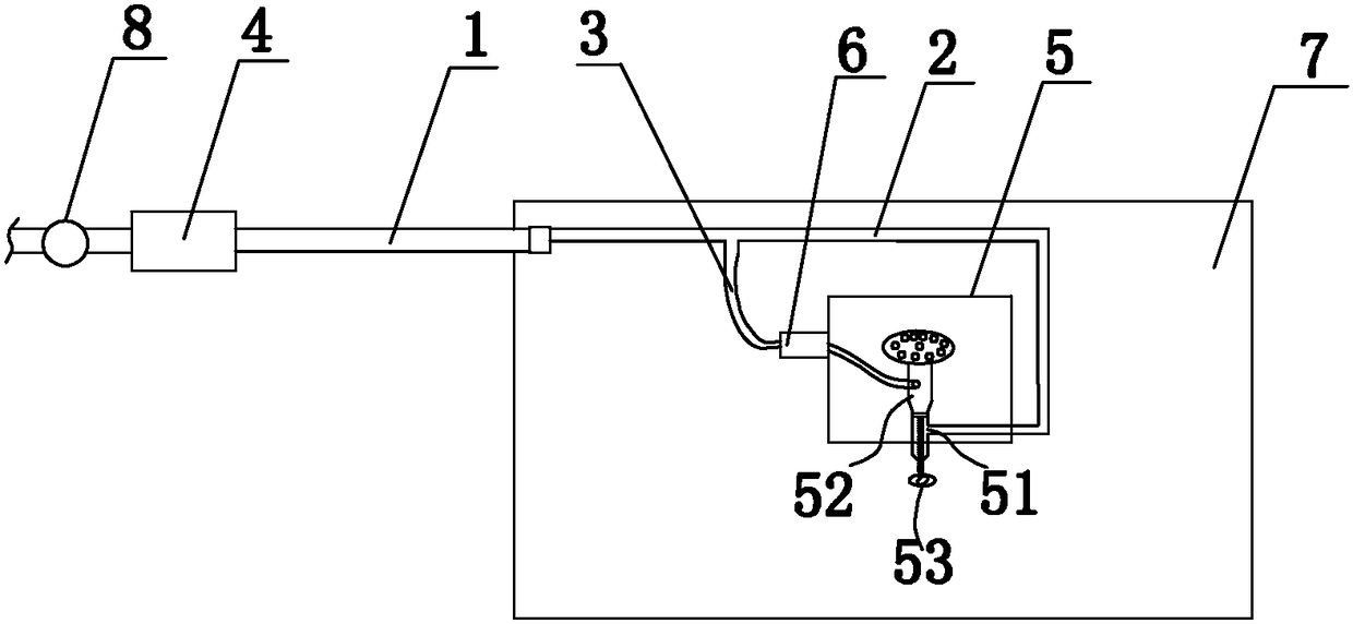 Gas stove valve anti-leakage anti-explosion combined system