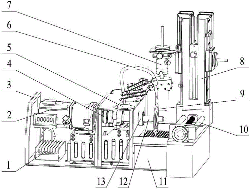 Cutting-off machine for making bone samples