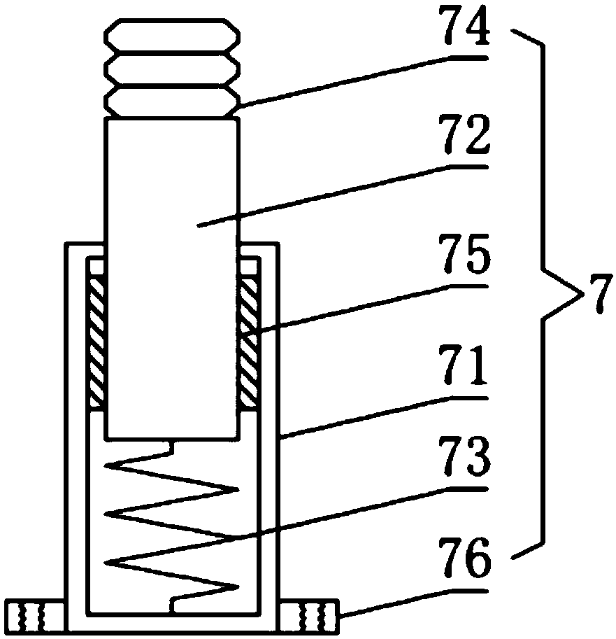 Mining excavator with cabinet body damping device