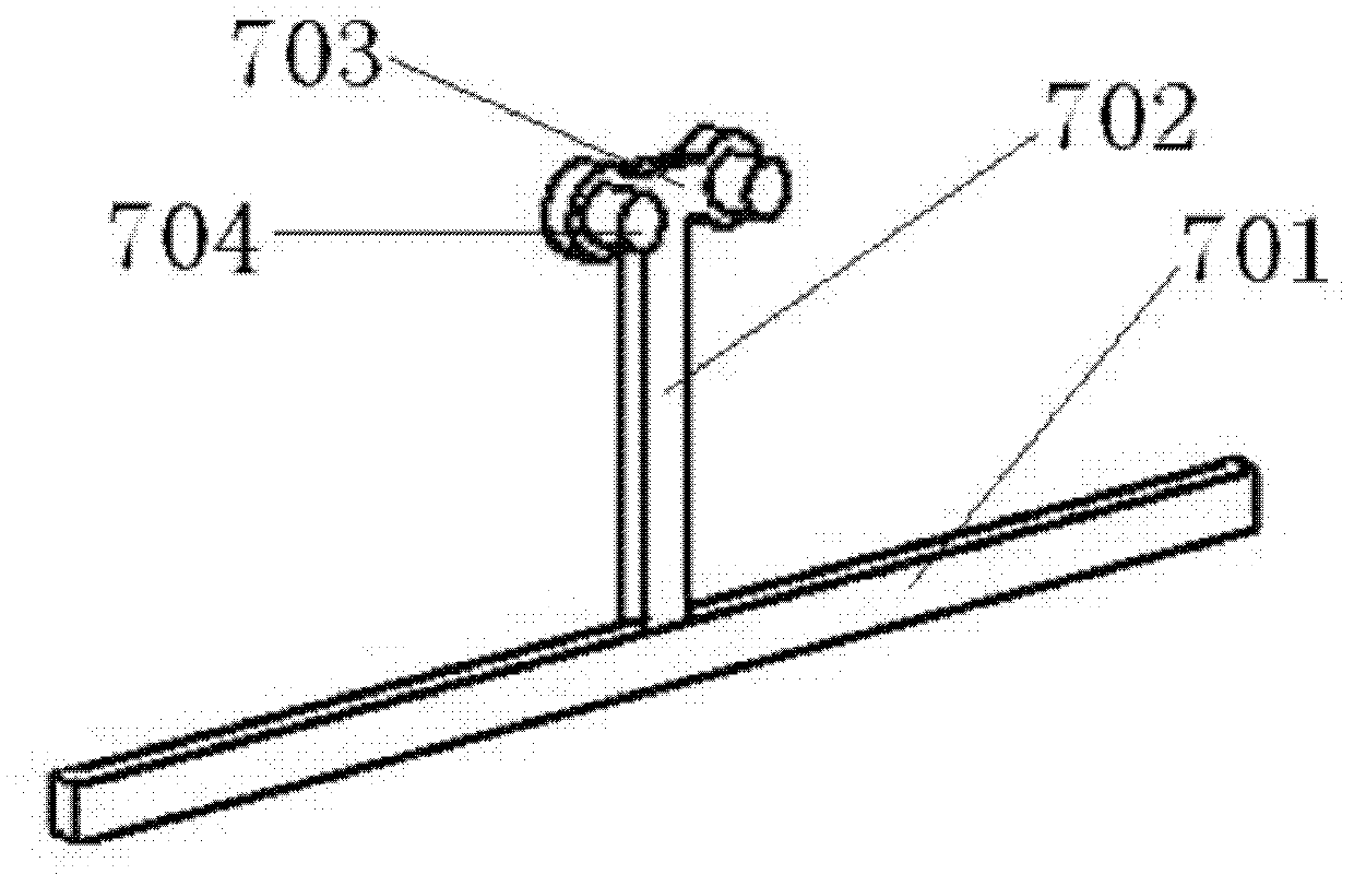 Vehicle chassis with tread adjusted in stepless adjustment mode