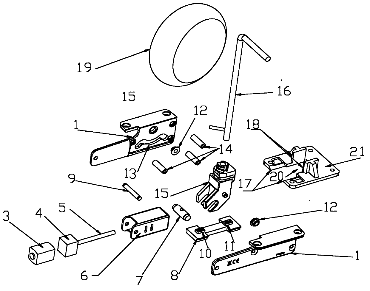 Electronic contraction and release device