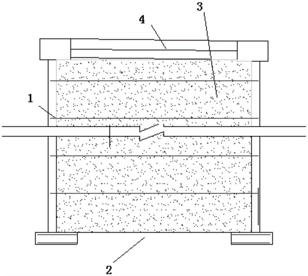 Foam light soil construction method