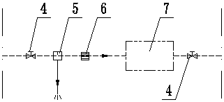 Marine compressed air supply integrated module