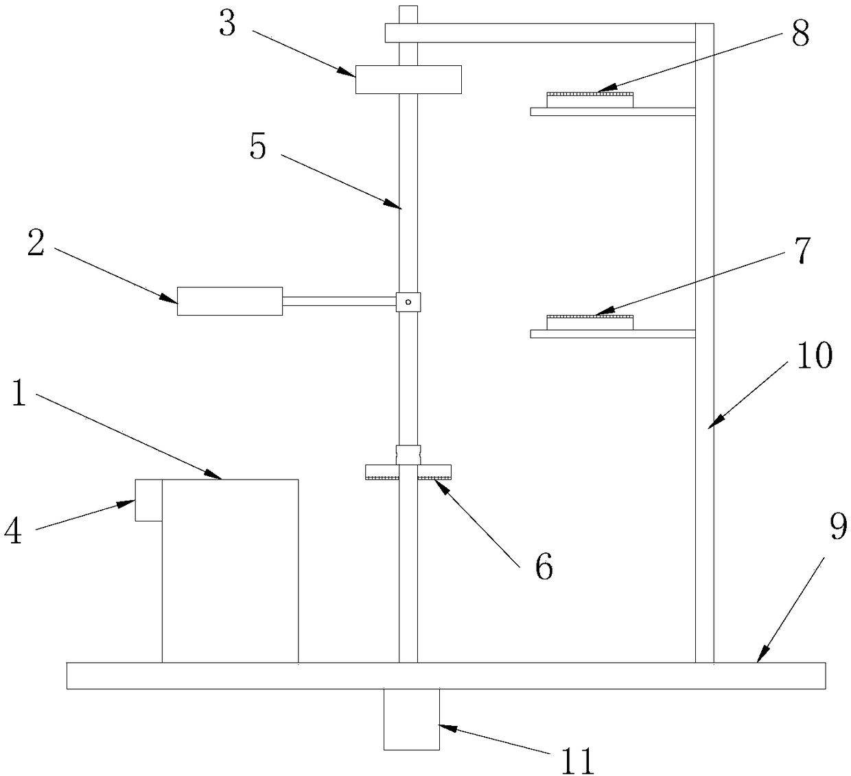 Seafloor sediment reflectivity measuring device and method