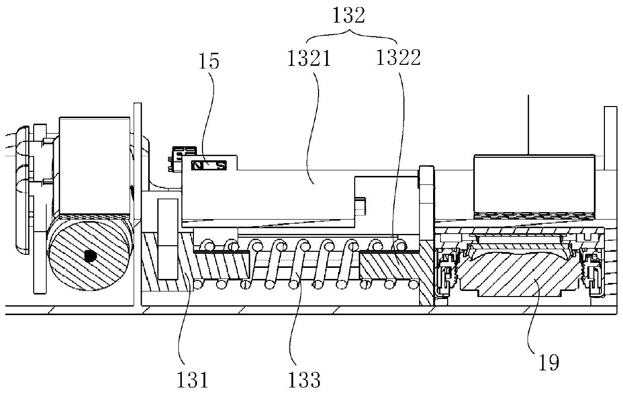 Camera lifting device and mobile terminal