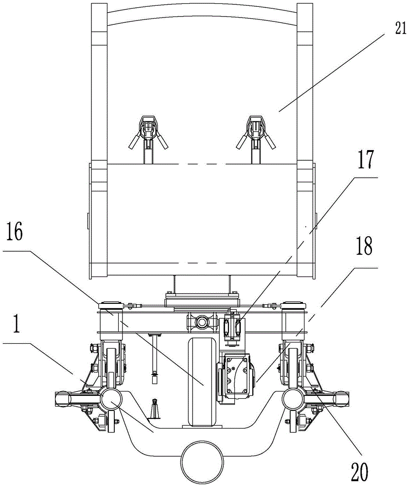 Roller coaster type interactive riding movie equipment