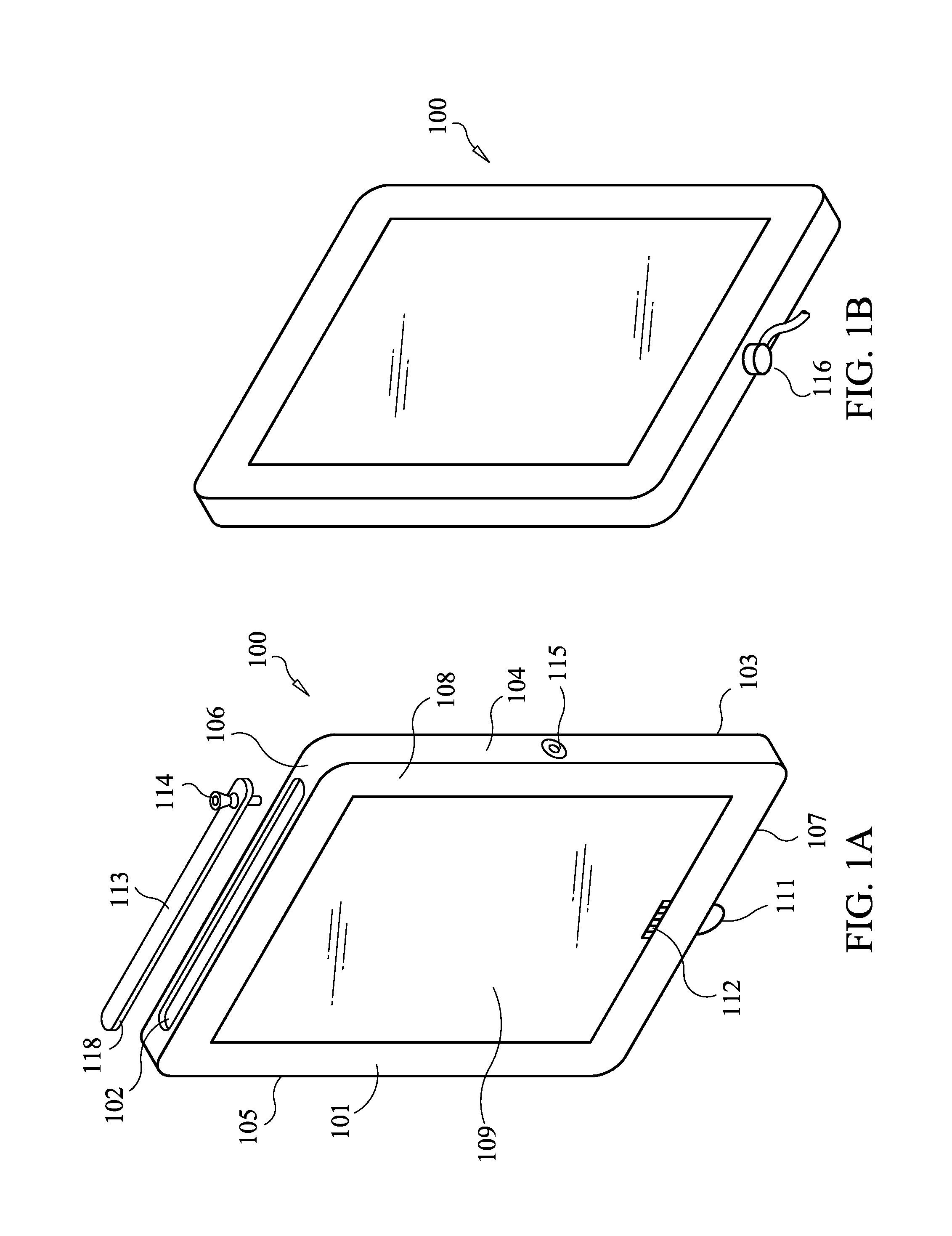 Protective case for a tablet computer