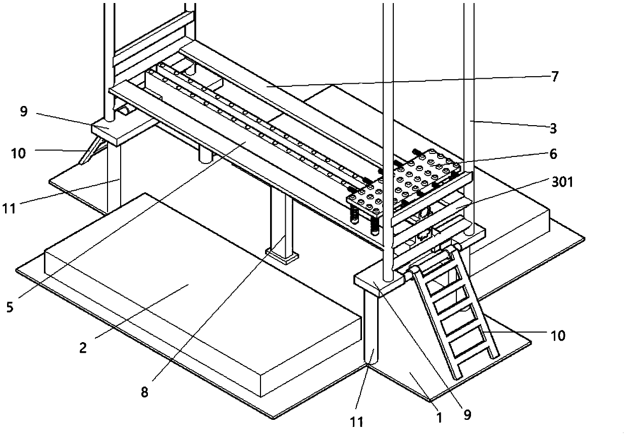 Balance auxiliary training table for physical training