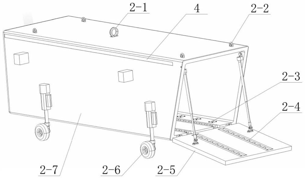 Helicopter portable externally-hung shelter cargo transportation device and method