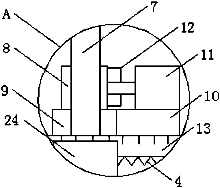 Cutting machine for processing tie cloth and cutting method