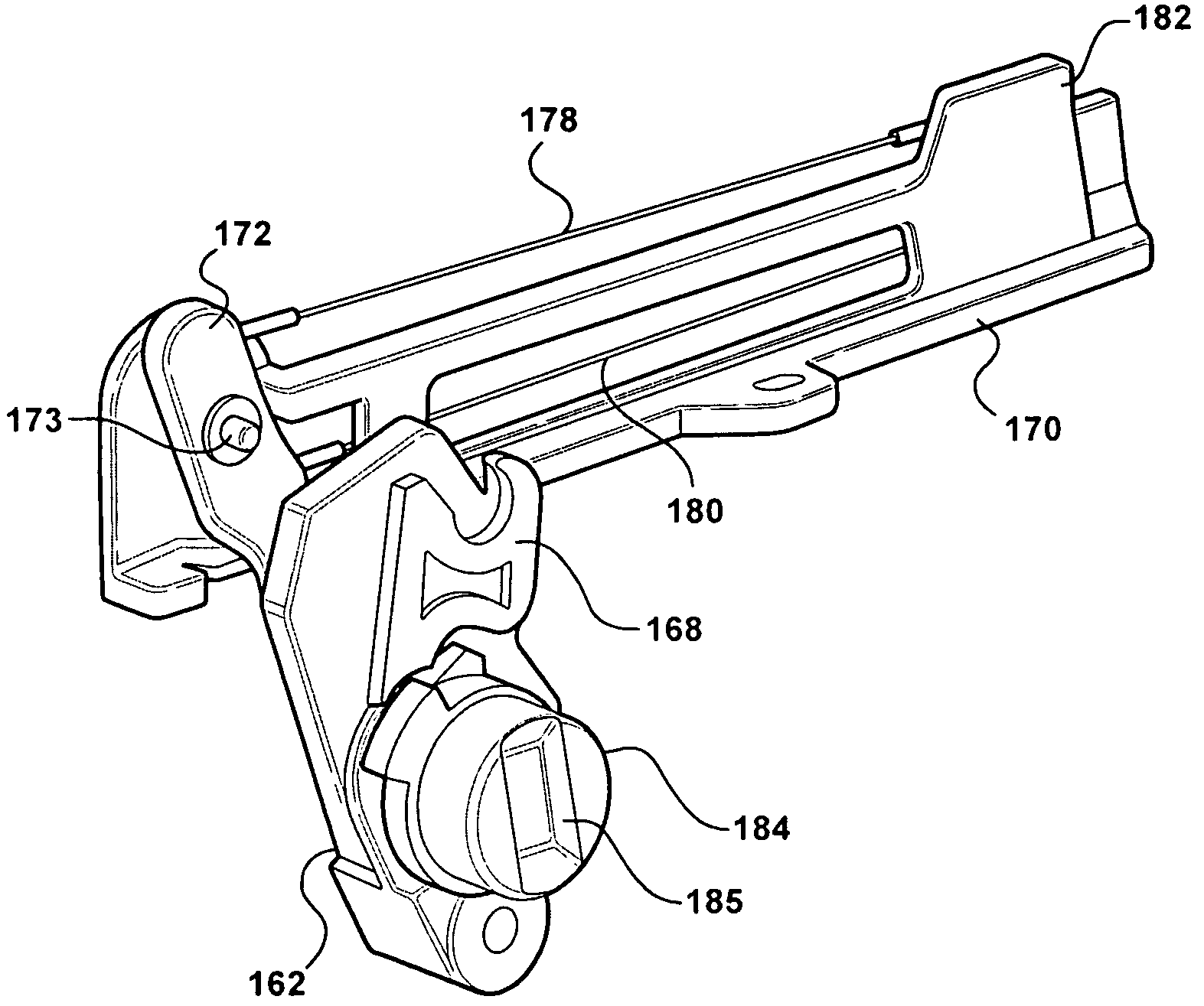 Vehicle lock controlled by a shape memory alloy actuator