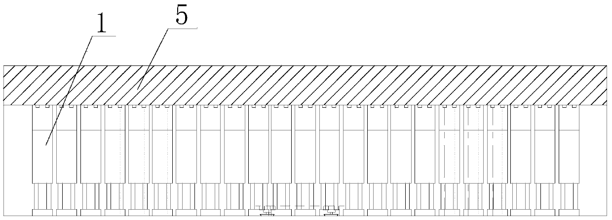 Air-water double-curtain dust settling device and method for fully-mechanized excavation face