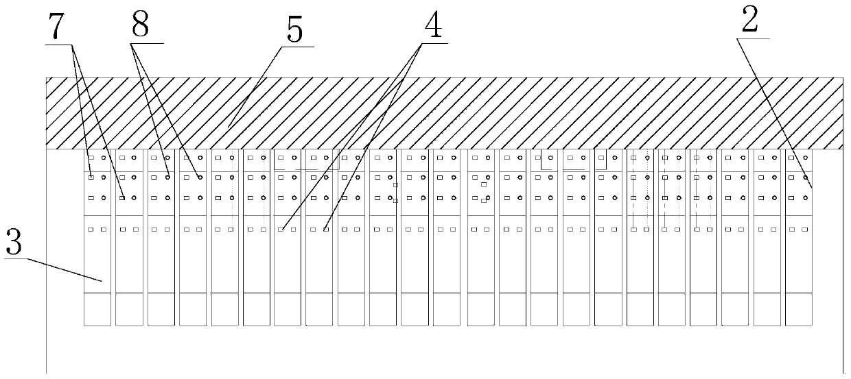 Air-water double-curtain dust settling device and method for fully-mechanized excavation face